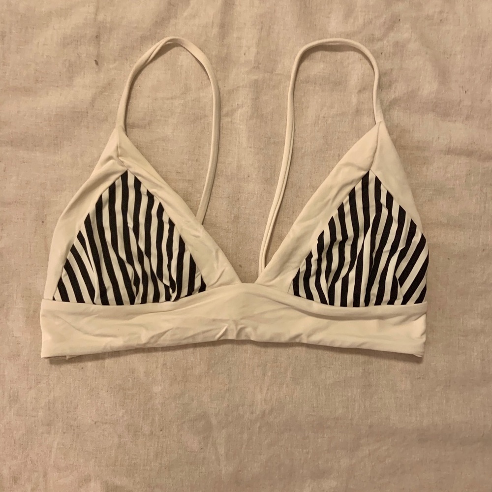 Boys + Arrows | Dana Bikini Top | Medium | Stripes